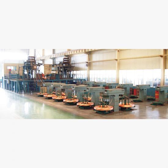 Copper Rod Upward Continuous Casting Line